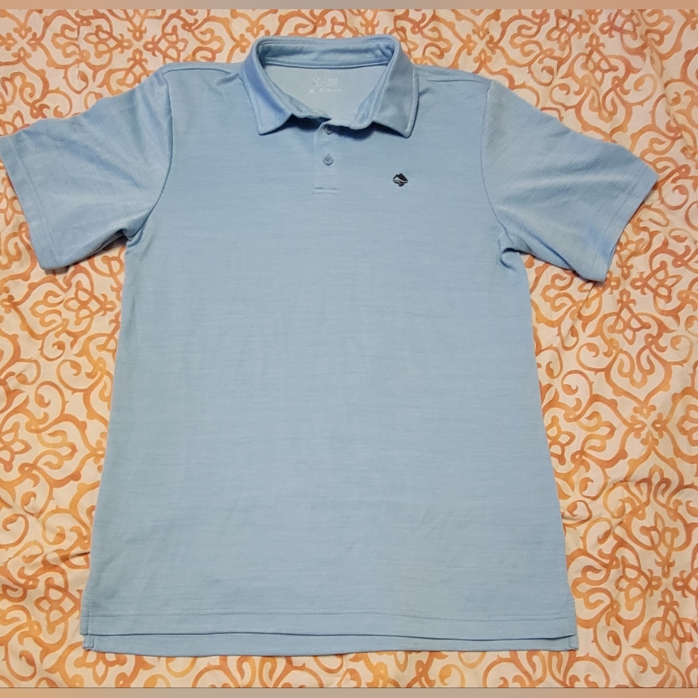 Ocean + Coast Youth Short Sleeve Fishing Polo Shirt